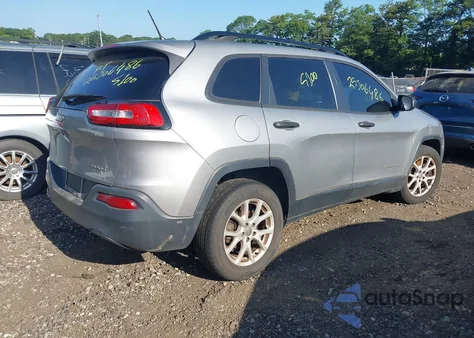 2016 Jeep Cherokee Sport из США, поврежденный, VIN 1C4PJLAB0GW272956